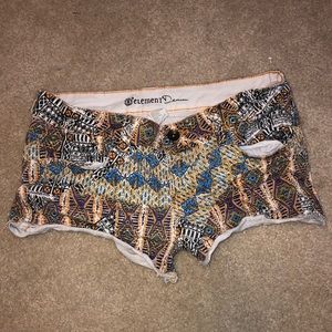 Element Cutoff Printed Shorts